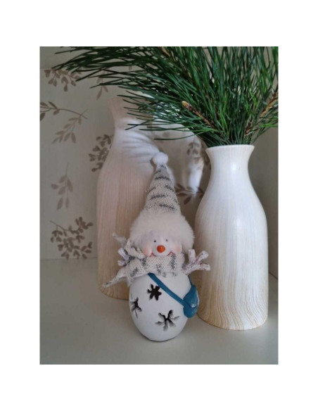 Figurka bałwanek led 7x6x16cm