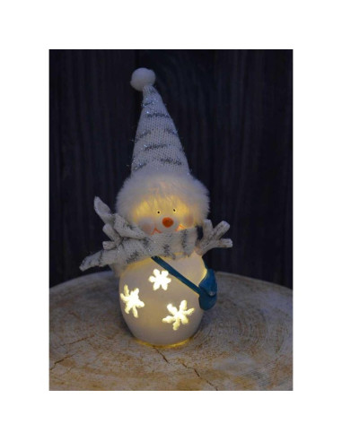 Figurka bałwanek led 7x6x16cm