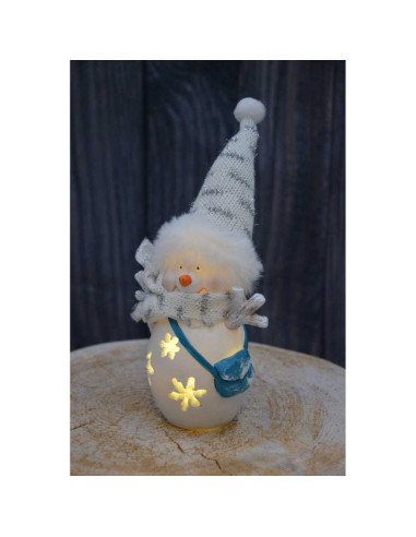 Figurka bałwanek led 7x6x16cm