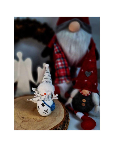 Figurka bałwanek led 7x6x16cm