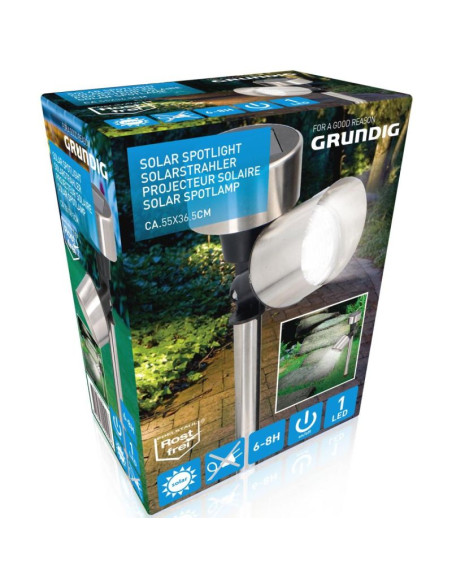 Lampa solarna 5,5x35,5cm grundig