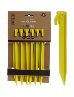 Śledzie do namiotu 23cm kpl. 6szt plastik redcliffs 2