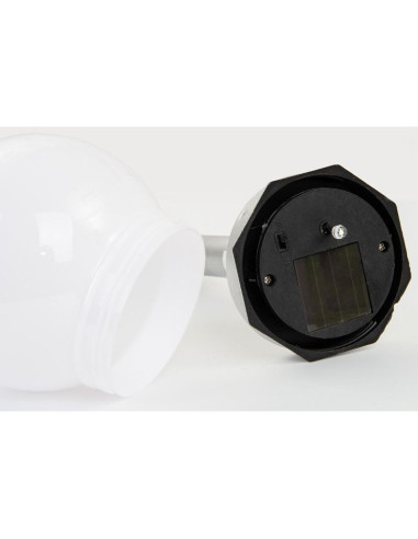 Lampa solarna kula mleczna 10x35cm