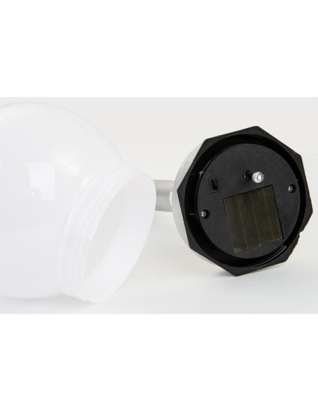 Lampa solarna kula mleczna 10x35cm