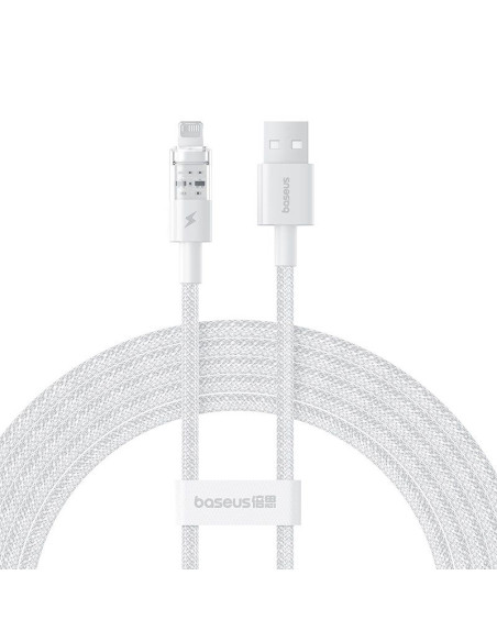Kabel baseus gem 2.4a 2m (biały)