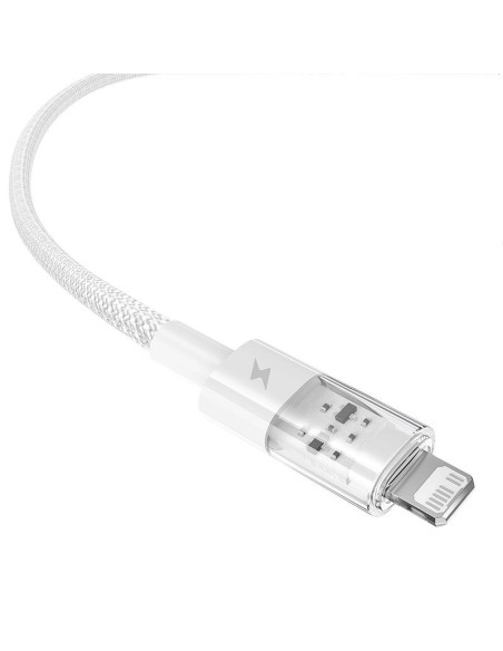 Kabel baseus gem 2.4a 2m (biały)