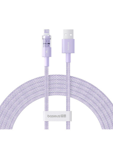 Kabel baseus gem 2.4a 2m (fioletowy)