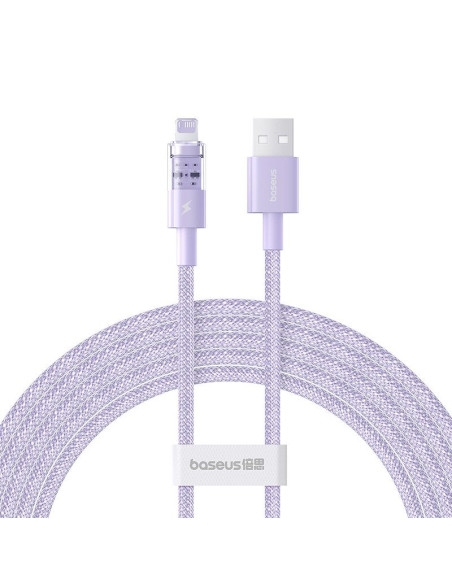 Kabel baseus gem 2.4a 2m (fioletowy)