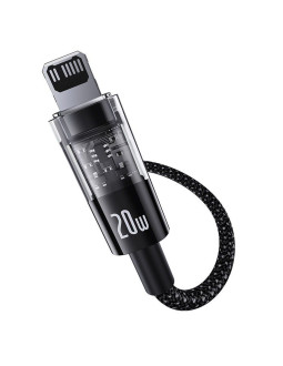 Kabel baseus gem usb c-ip 20w 1m (czarny) 2