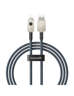 Kabel baseus unbreakable usb-ip 2.4a 1m (biały)
