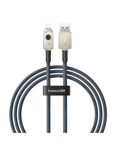 Kabel baseus unbreakable usb-ip 2.4a 1m (biały)