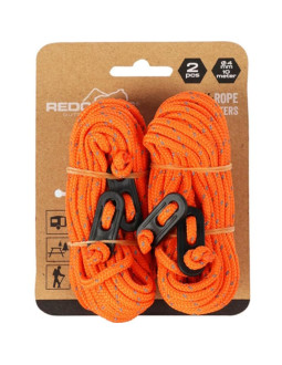 Linka turystyczna naciąg do namiotów 2szt redcliffs pomarańczowa