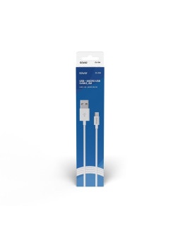 Kabel savio cl-124 (micro usb - usb 2.0 typu a   2m  kolor biały) 2
