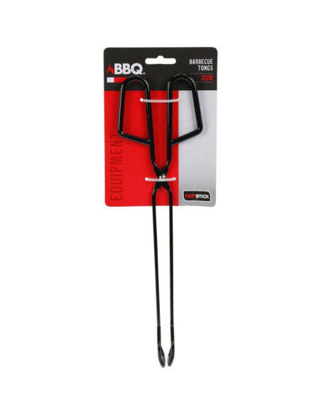Szczypce do grilla czarne dł 31,5cm