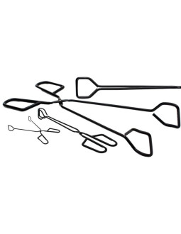 Szczypce do grilla czarne dł 31,5cm 2