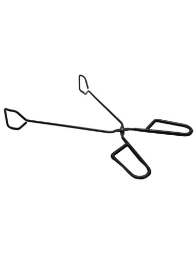 Szczypce do grilla czarne dł 31,5cm