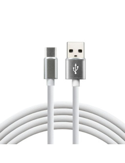 Kabel zasilający everactive cbs-1cw (usb - usb typu c   1m  kolor biały) 2