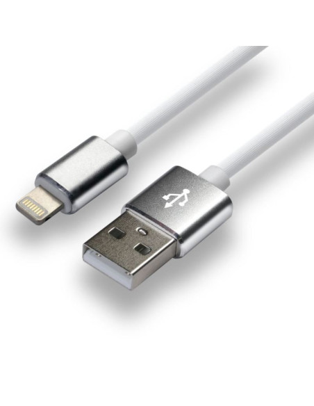 Kabel zasilający everactive cbs-1iw (usb - lightning   1m  kolor biały)