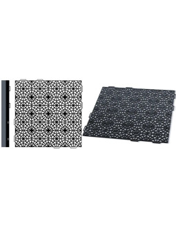 Kratka chodnikowa ażurowa mosaic czarny 1szt.