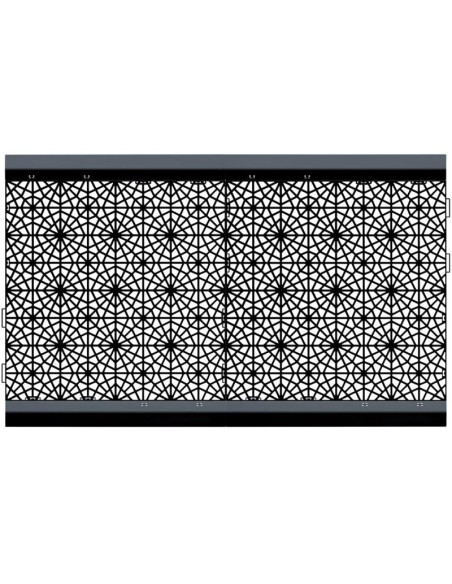 Kratka chodnikowa ażurowa mosaic czarny 1szt.