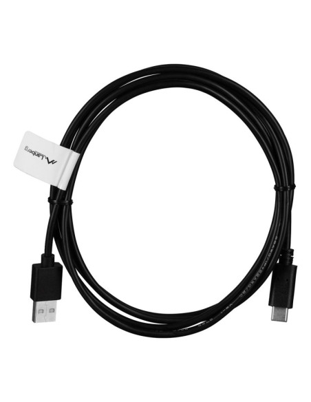 Kabel lanberg qc 3.0 ca-usbo-20cu-0018-bk (usb 2.0 typu a - usb typu c   1,8m  kolor czarny)