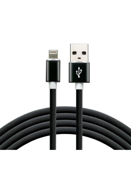 Kabel zasilający everactive cbs-1ib (usb - lightning   1m  kolor czarny)