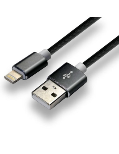 Kabel zasilający everactive cbs-1ib (usb - lightning   1m  kolor czarny)