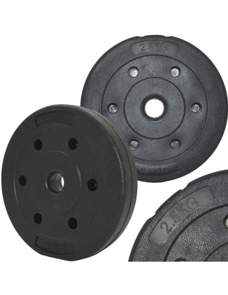 Obciążenie betonowe 2,5 kg enero fit fi26,5