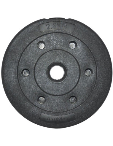 Obciążenie betonowe 2,5 kg enero fit fi26,5