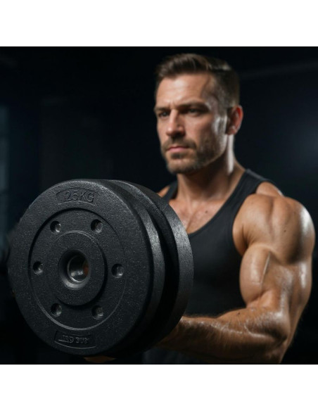 Obciążenie betonowe 2,5 kg enero fit fi29mm