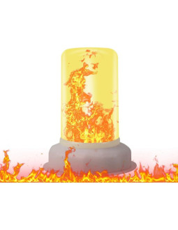 Świeca led efekt płomienia 7.5x9.5cm