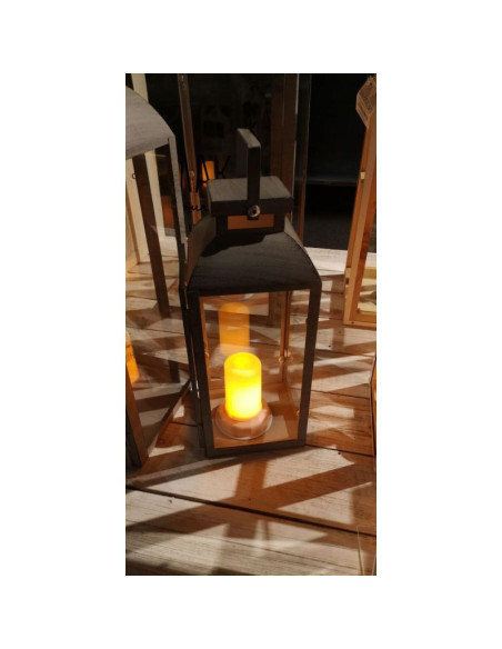 Świeca led efekt płomienia 7.5x9.5cm