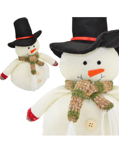 Bałwan dekoracyjny 23cm kapelusznik