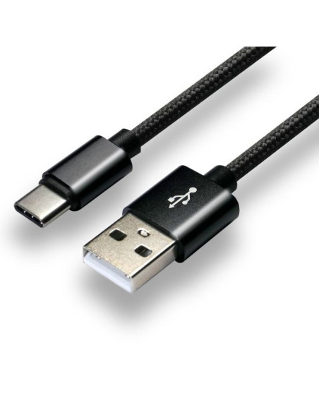 Kabel zasilający everactive cbb-1cb (usb - usb typu c   1m  kolor czarny)