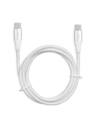 Kabel i-box usb typ-c 60w 2m pd/qc biały