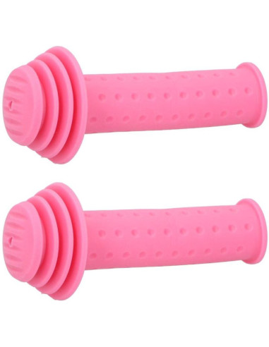 Chwyty rączki gripy do kierownicy 115mm dunlop różowy