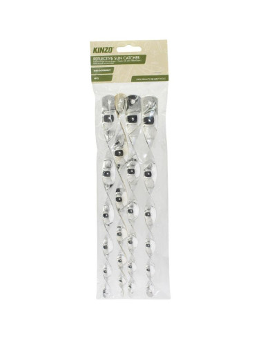 Odblaskowe zawieszki anty ptaki 29 cm 4szt