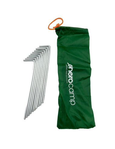 Śledzie szpilki do namiotu 18cm (15+3cm) kpl.10szt metal