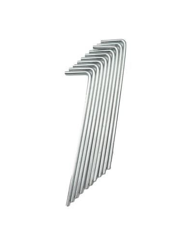 Śledzie szpilki do namiotu 18cm (15+3cm) kpl.10szt metal