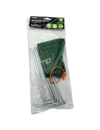 Śledzie szpilki do namiotu 18cm (15+3cm) kpl.10szt metal