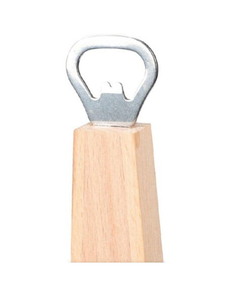 Szczypce drewniane do grilla 48cm z otwieraczem