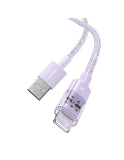 Kabel baseus gem 2.4a 1m (fioletowy) 2