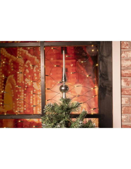 Czubek choinkowy wys. 25cm złoty