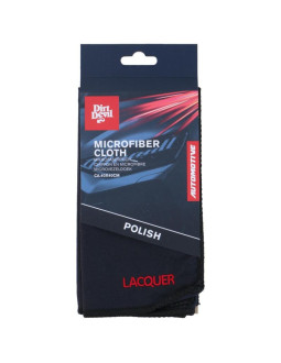 Ściereczka do czyszczenia microfibra polerowanie 40x40cm dirt devil czarna 2