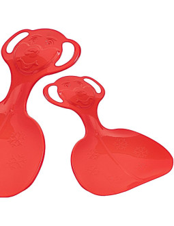 Ślizg jabłuszko zjazdowe apple lux czerwony 1064574