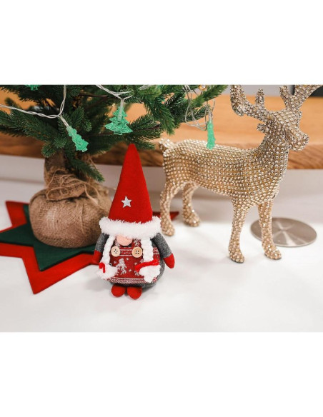 Skrzat gnom dekoracyjny 20cm girl