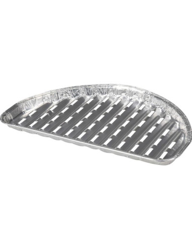 Aluminiowe tacki na grilla half 4szt