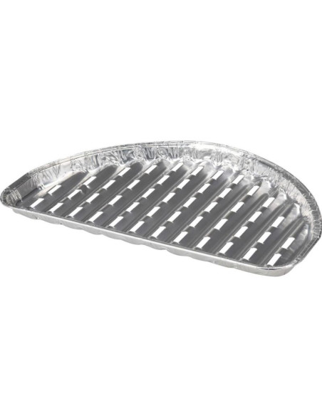 Aluminiowe tacki na grilla half 4szt