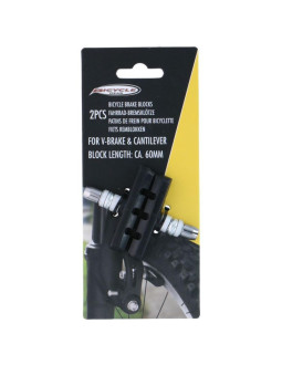 Klocki hamulcowe 2szt mocowanie na nakrętki 60mm bicycle gear