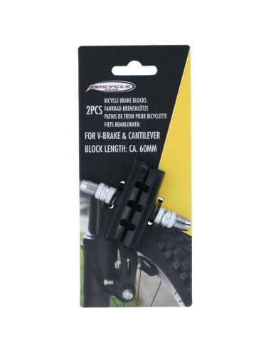 Klocki hamulcowe 2szt mocowanie na nakrętki 60mm bicycle gear